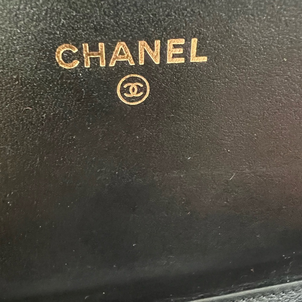 Chanel Caviar Chevron Boy WOC crossbody Bag - Picture 8 of 11